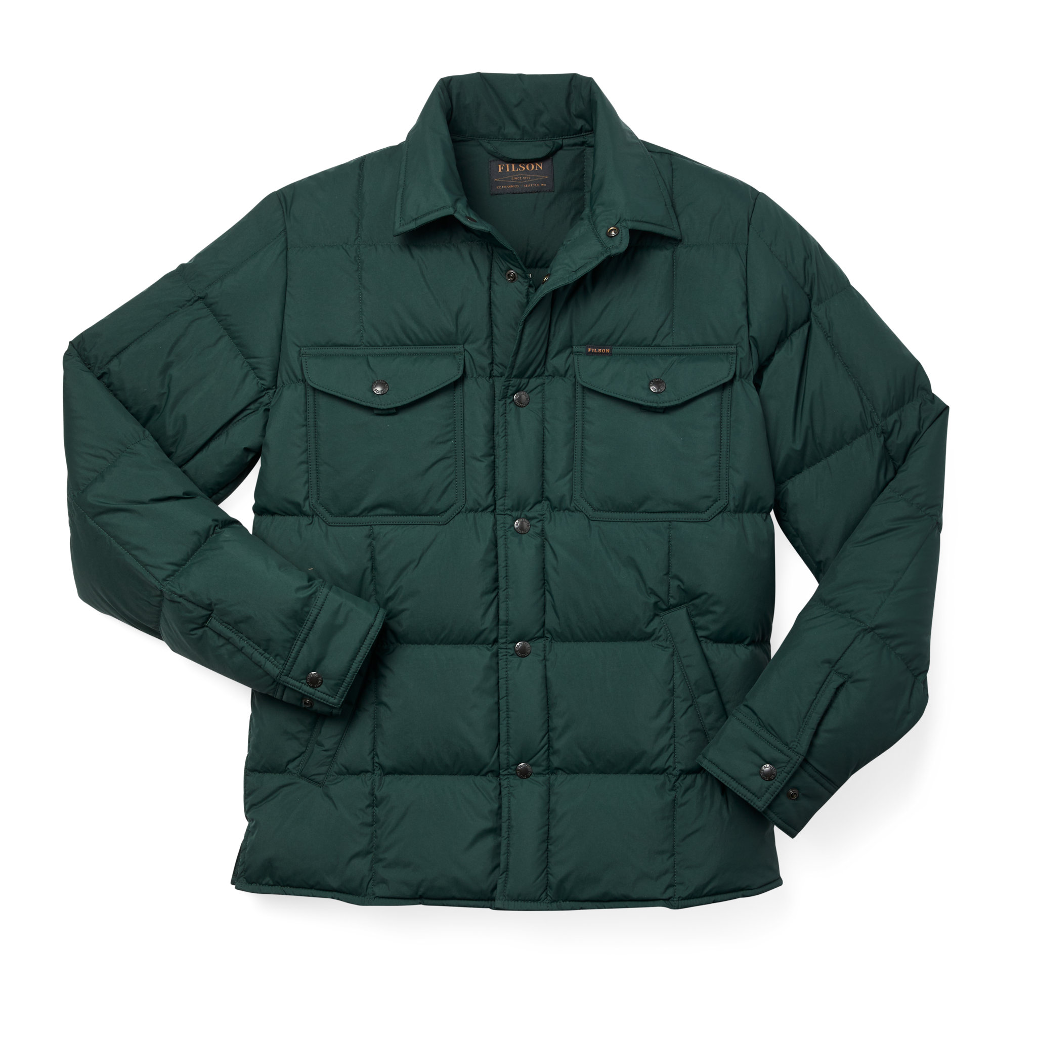 Lightweight Down Jac-shirt - Fir